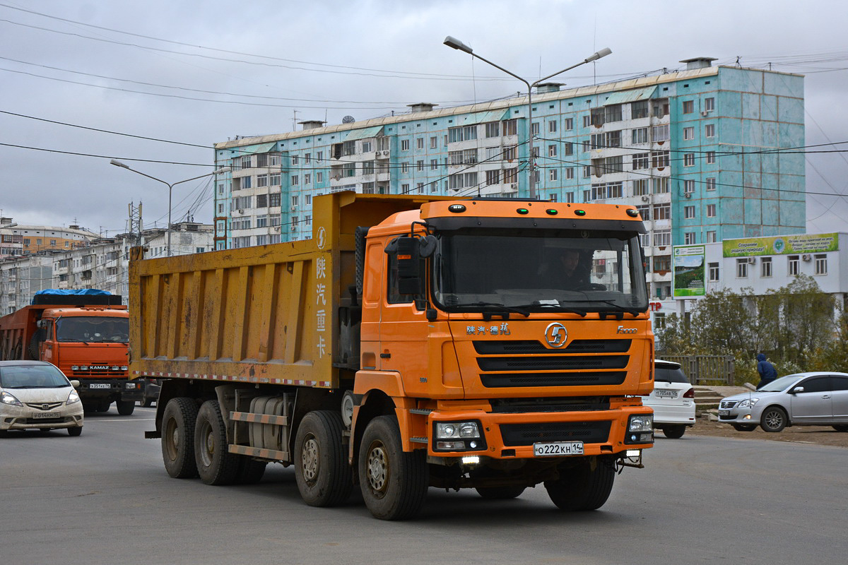 Саха (Якутия), № О 222 КН 14 — Shaanxi Shacman F3000 SX331x