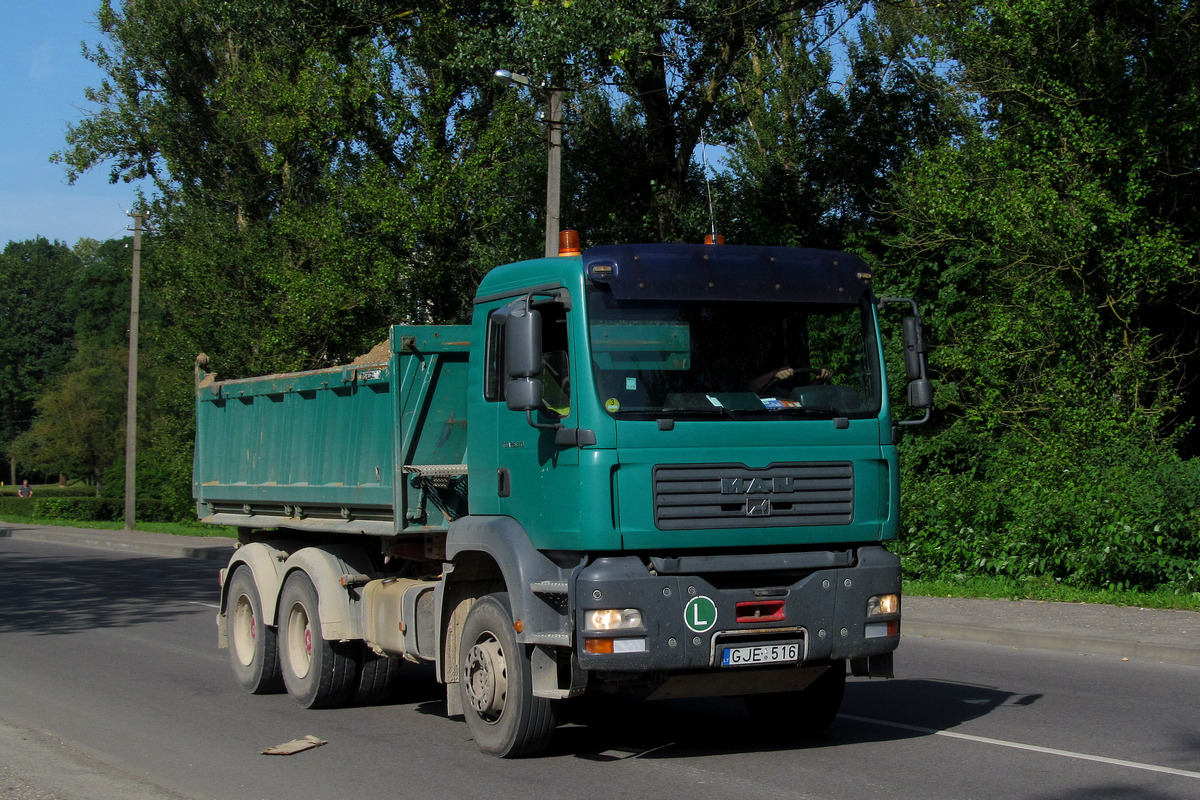 Литва, № GJE 516 — MAN TGA (общая модель)