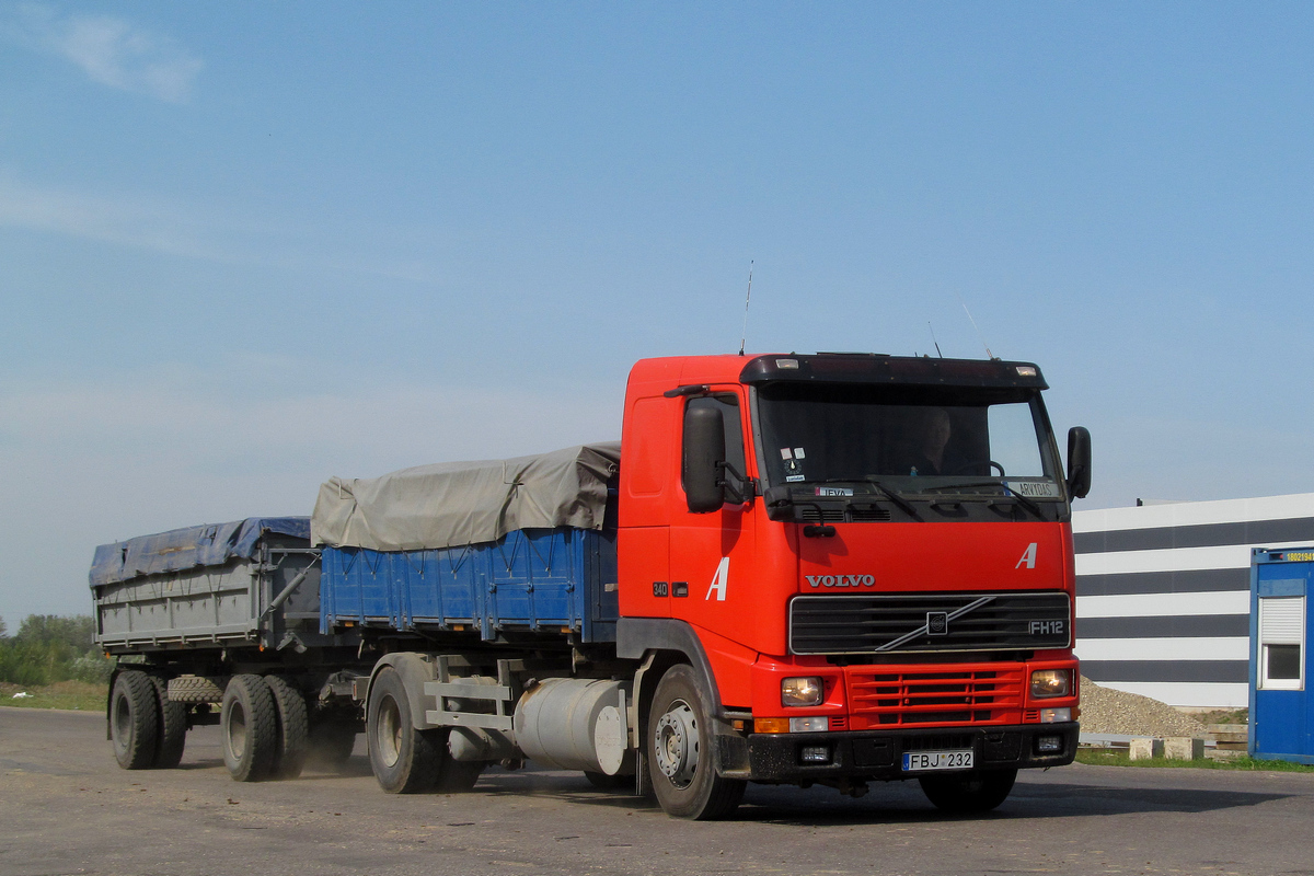 Литва, № FBJ 232 — Volvo ('1993) FH12.340