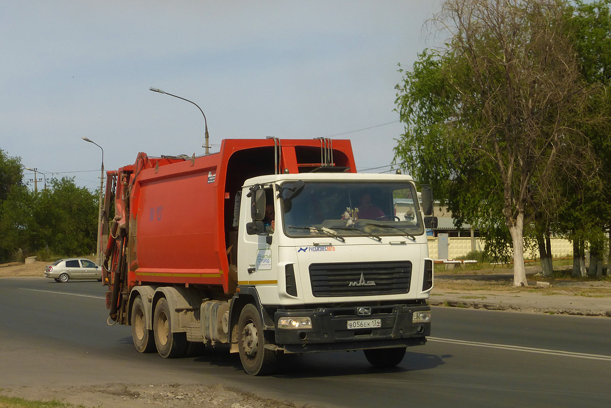 Волгоградская область, № В 056 ЕК 134 — МАЗ-6312B3