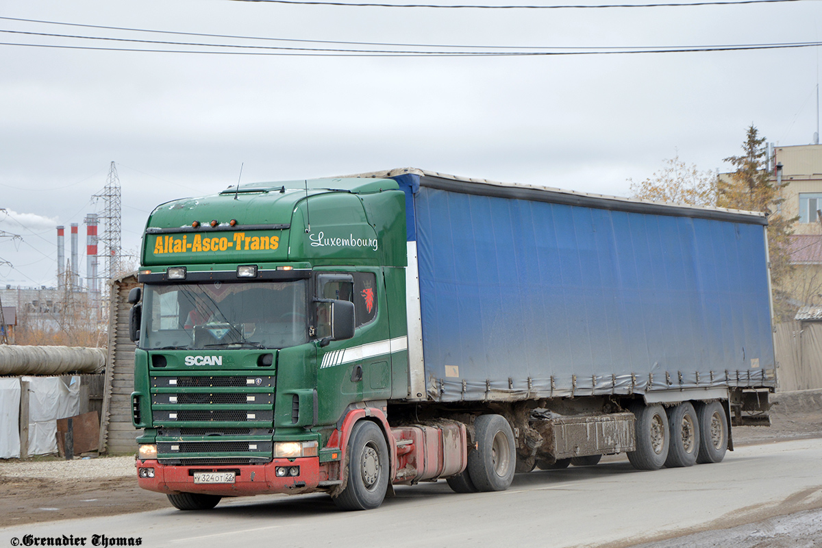 Алтайский край, № У 324 ОТ 22 — Scania ('1996) R124L