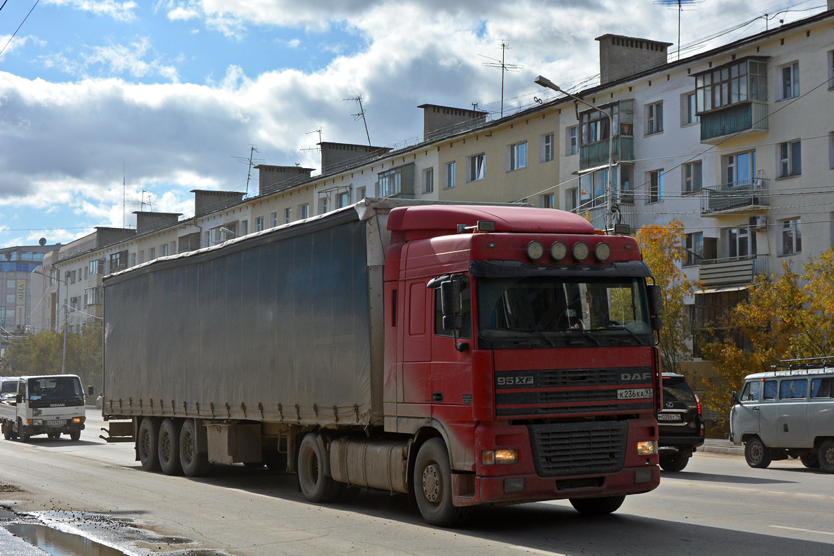 Краснодарский край, № К 236 КА 93 — DAF XF95 FT