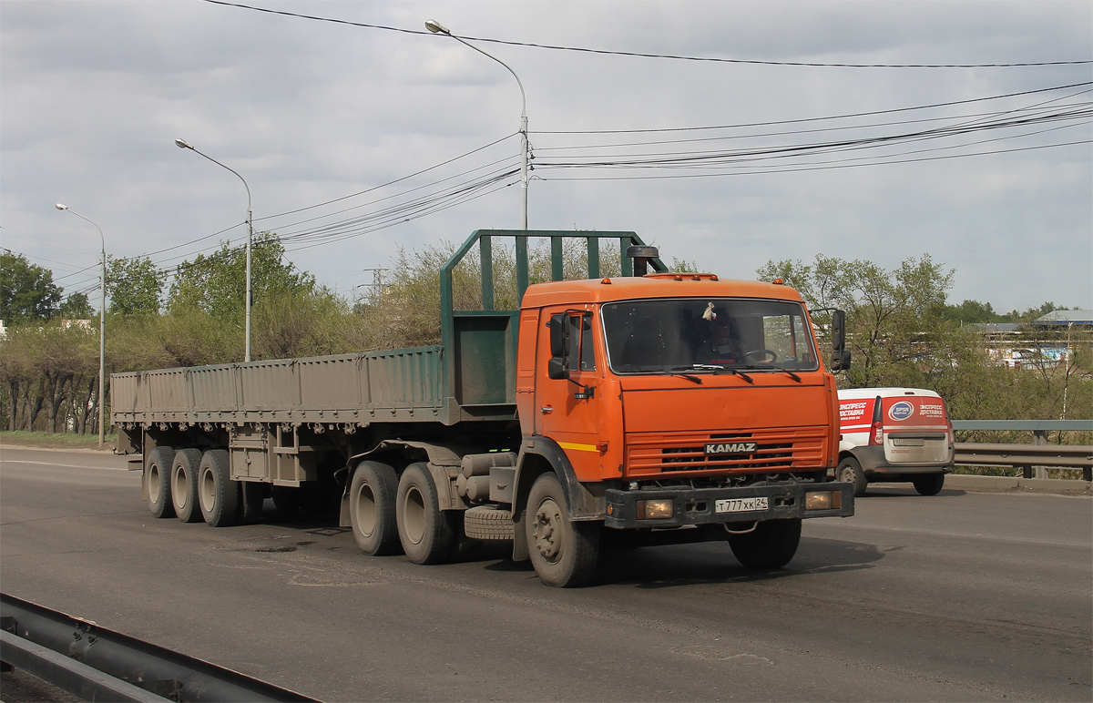 Красноярский край, № Т 777 ХК 24 — КамАЗ-54115-02 [54115C]