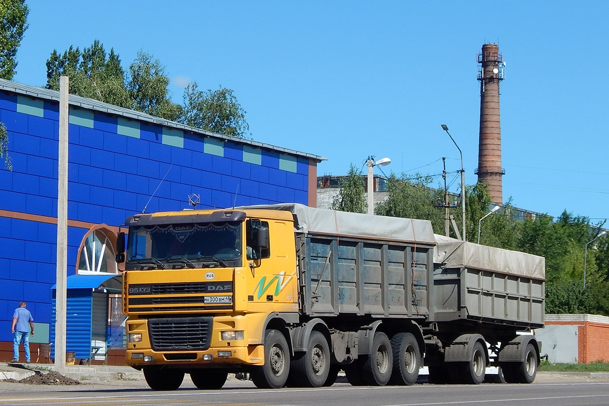 Липецкая область, № Н 300 ВМ 48 — DAF 95XF FAD