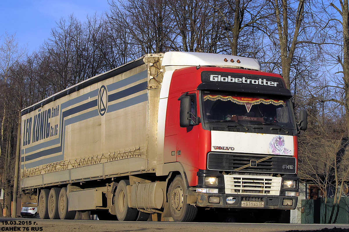 Вологодская область, № Т 871 АО 35 — Volvo ('1993) FH-Series