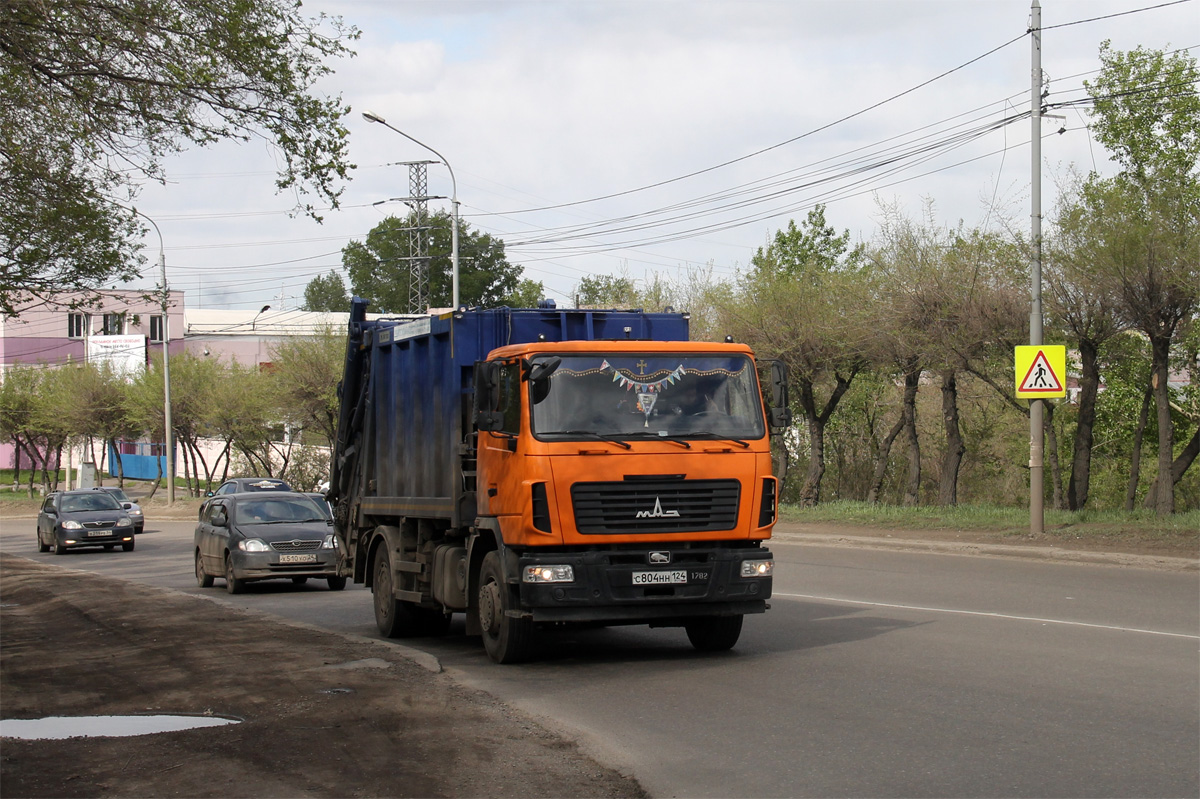 Красноярский край, № С 804 НН 124 — МАЗ-5340B2