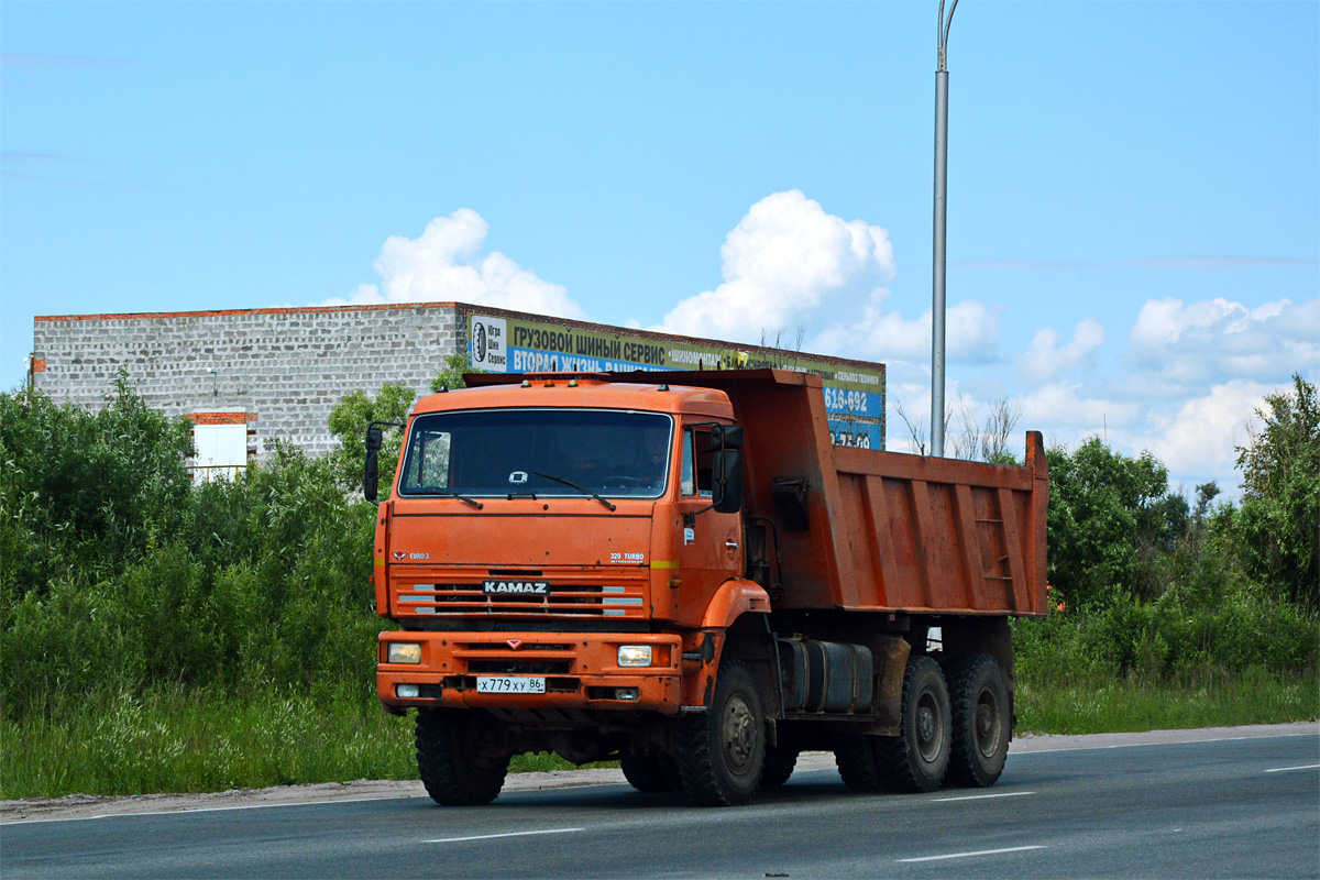 Ханты-Мансийский автоном.округ, № Х 779 ХУ 86 — КамАЗ-6522 [652200]