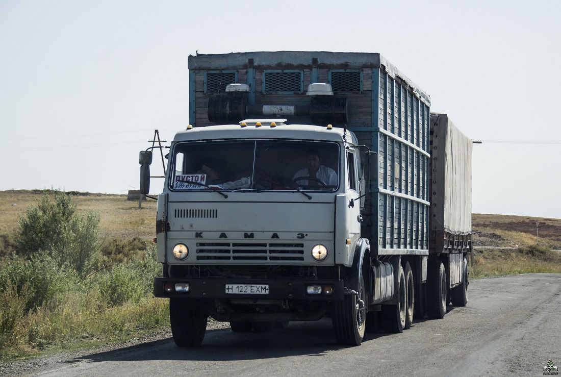 Жамбылская область, № H 122 EXM — КамАЗ-53212