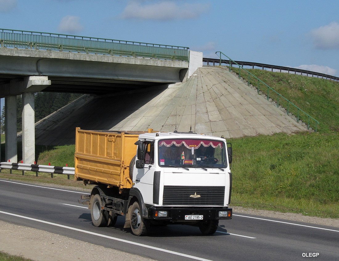 Витебская область, № АЕ 2195-2 — МАЗ-4570 (общая модель)