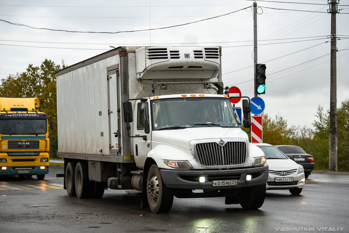 Архангельская область, № К 015 МН 29 — International 4300