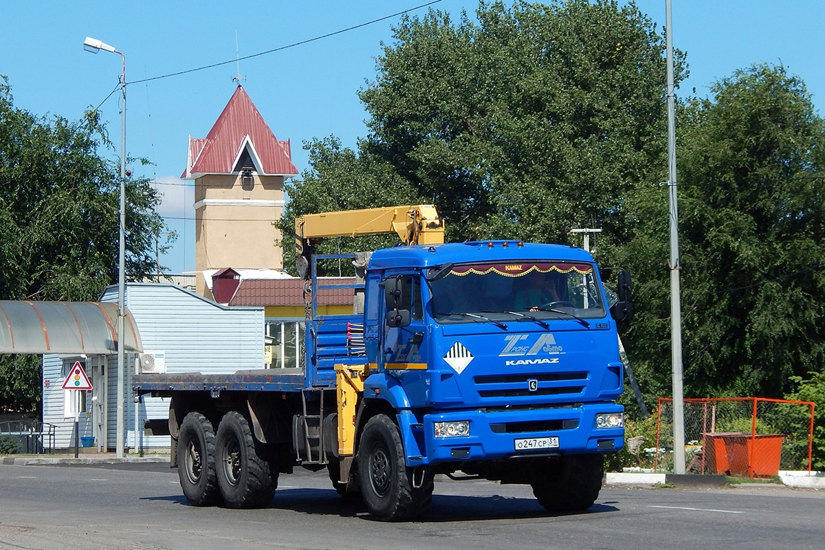 Белгородская область, № О 247 СР 31 — КамАЗ-43118-RF [43118F-R]