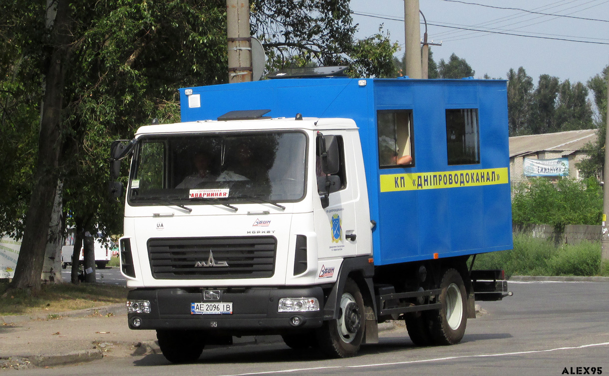 Днепропетровская область, № АЕ 2096 ІВ — МАЗ-4371N2 "Зубрёнок"