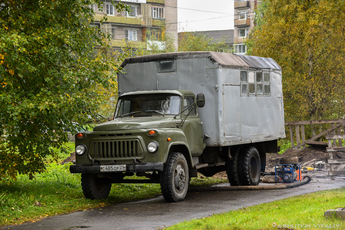 Архангельская область, № С 485 ОР 29 — ГАЗ-53-02