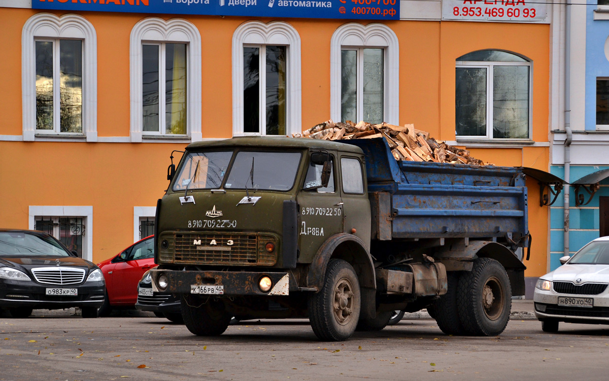 Калужская область, № К 166 РВ 40 — МАЗ-5549