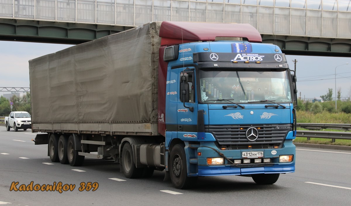 Санкт-Петербург, № А 312 НН 178 — Mercedes-Benz Actros ('1997)