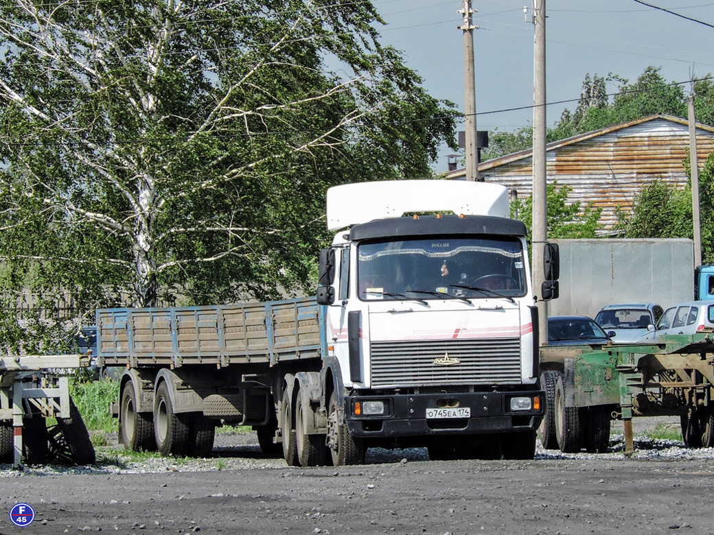 Челябинская область, № О 745 ЕА 174 — МАЗ-6422A8