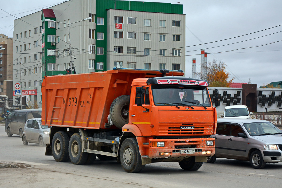 Саха (Якутия), № М 679 КА 14 — КамАЗ-6520 [652000]