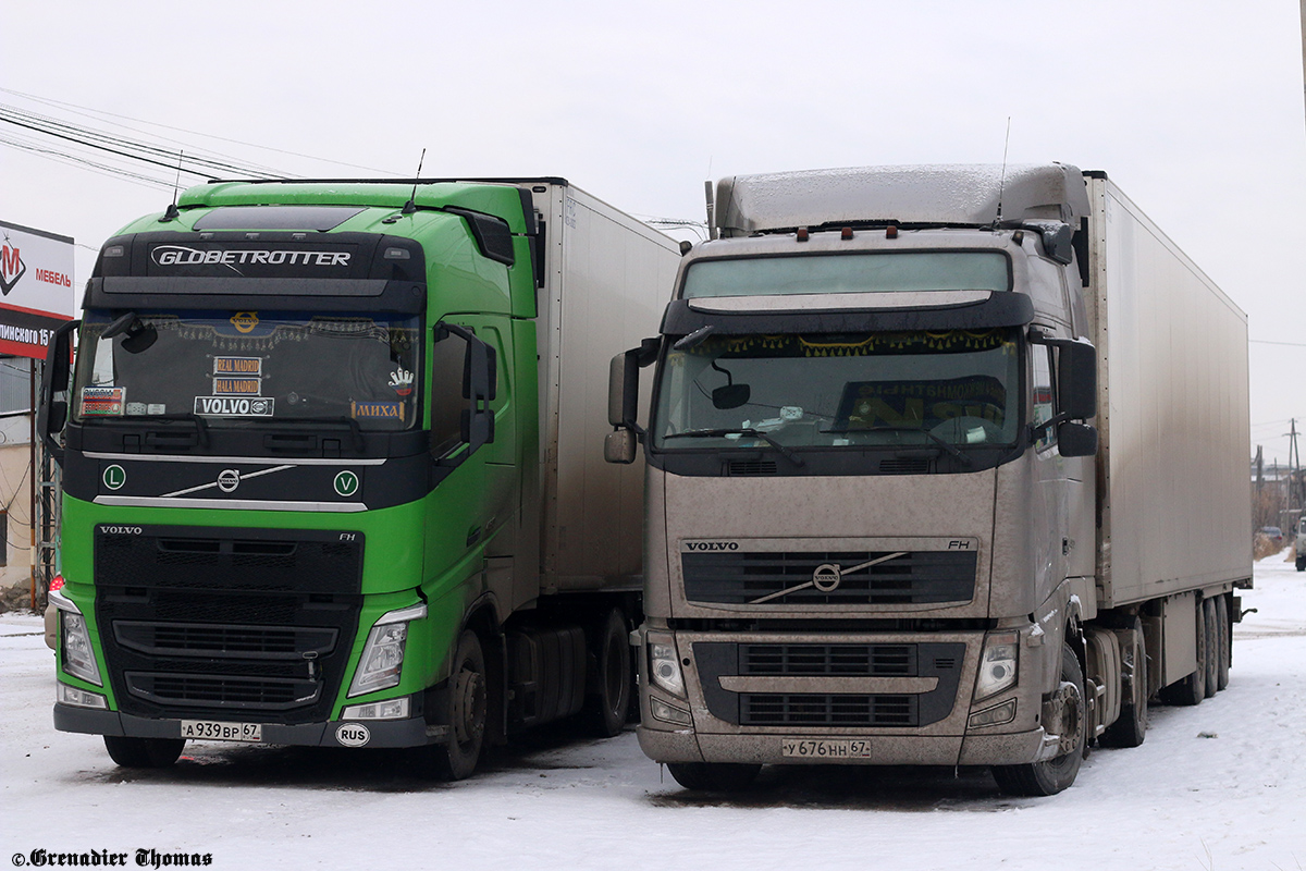 Смоленская область, № У 676 НН 67 — Volvo ('2008) FH.460 [X9P]