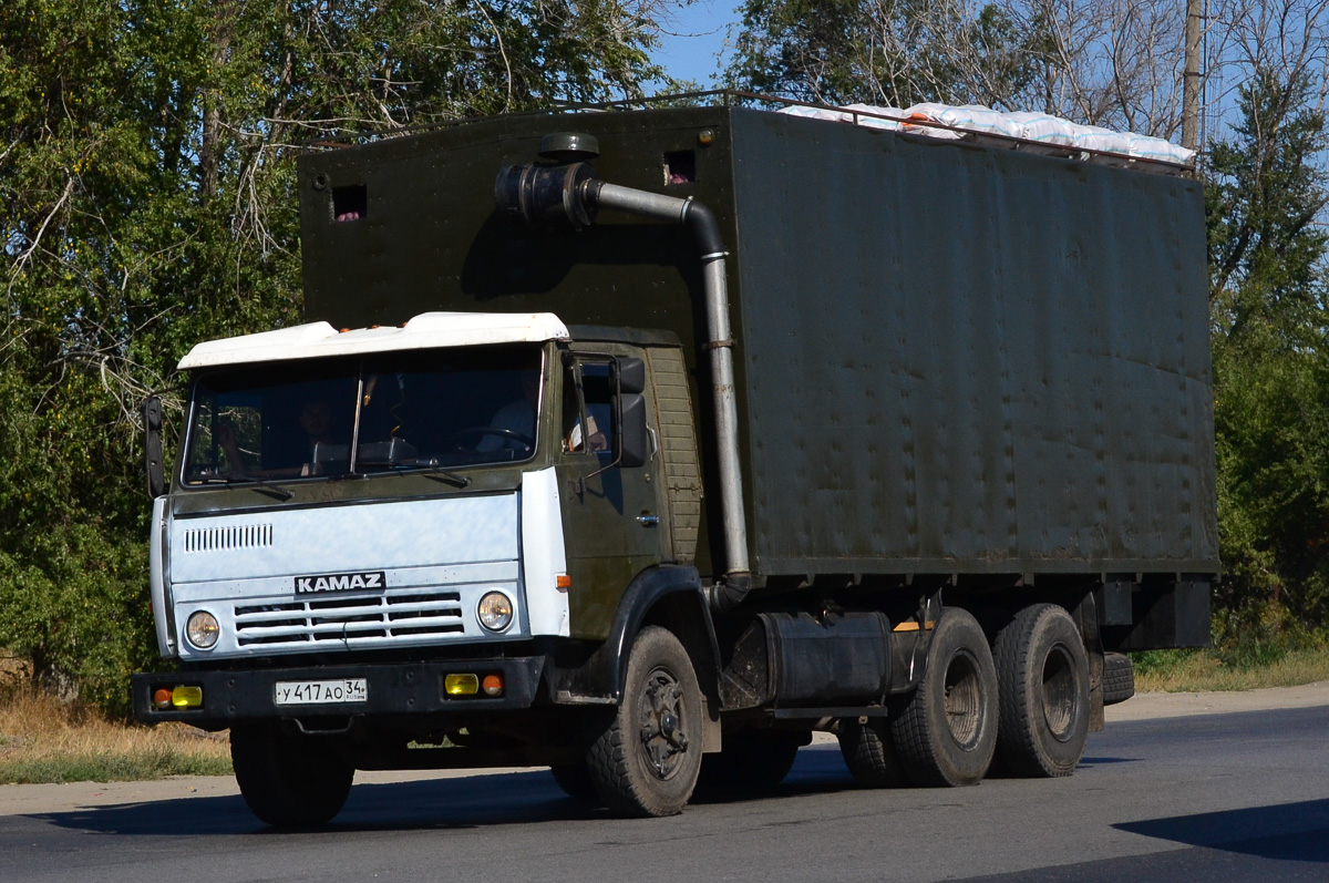 Волгоградская область, № У 417 АО 34 — КамАЗ-5320