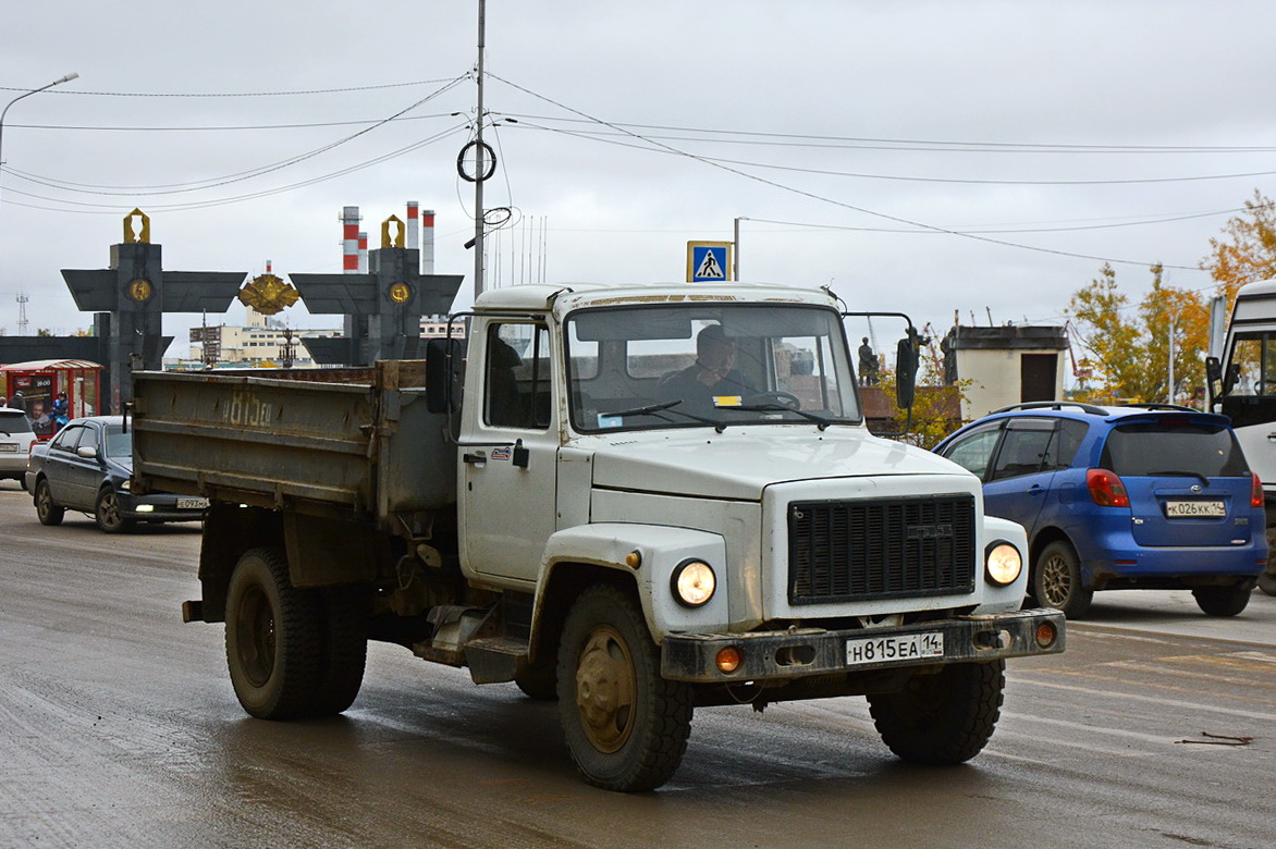 Саха (Якутия), № Н 815 ЕА 14 — ГАЗ-3309