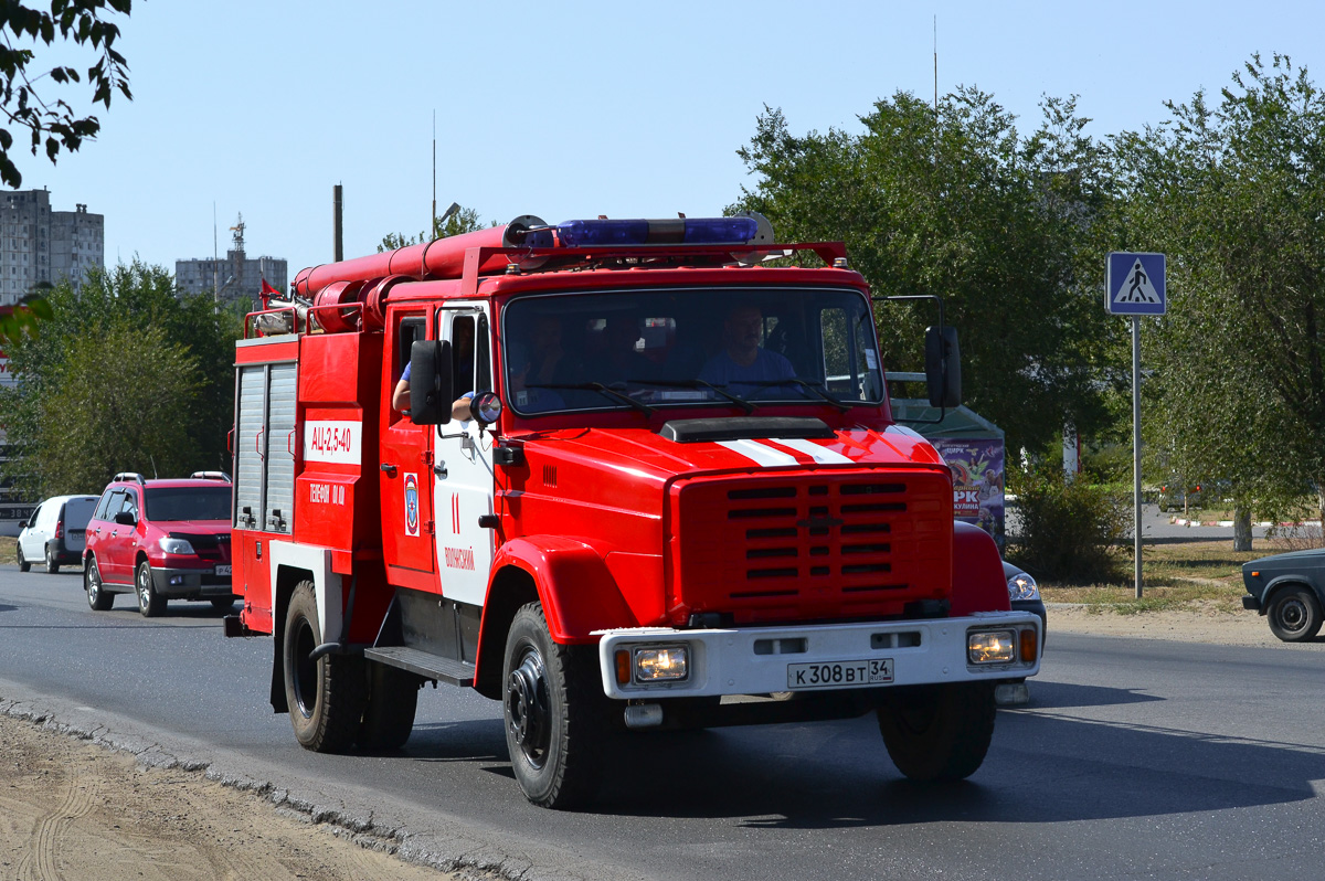 Волгоградская область, № К 308 ВТ 34 — ЗИЛ-433362