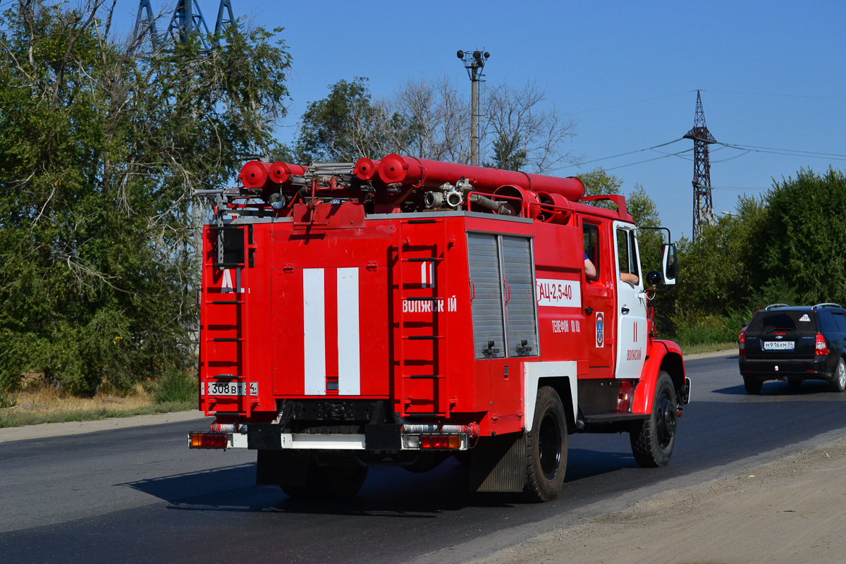 Волгоградская область, № К 308 ВТ 34 — ЗИЛ-433362