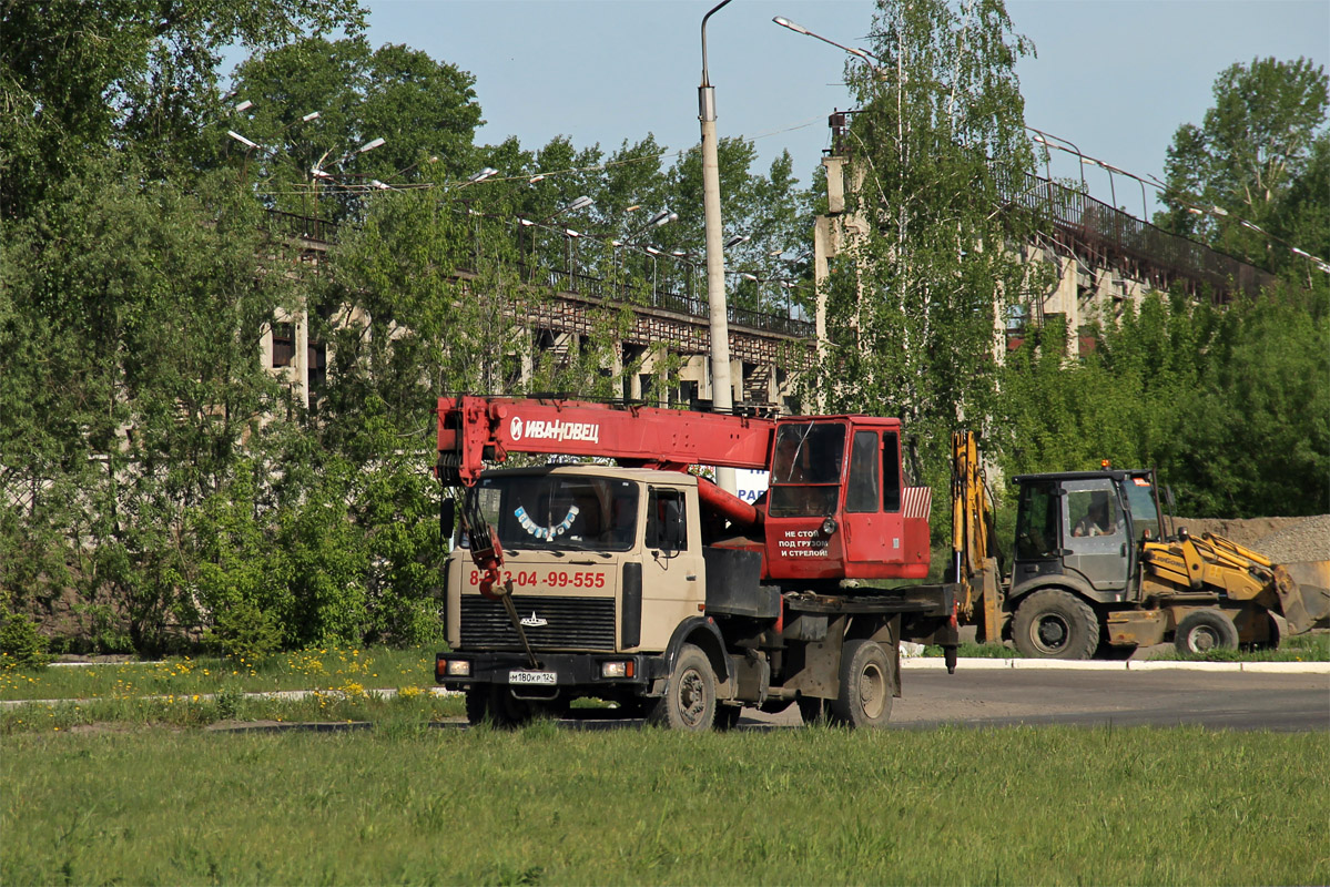 Красноярский край, № М 180 КР 124 — МАЗ-5337 [533700]