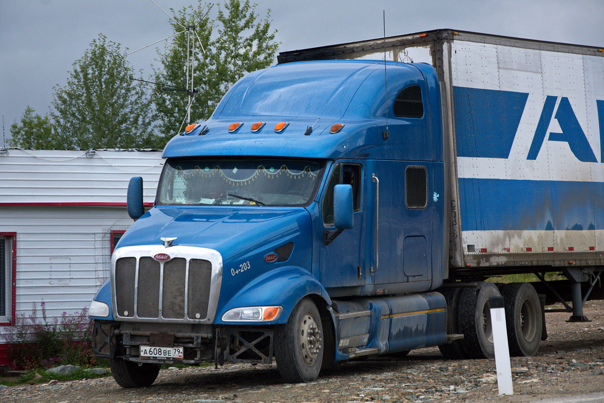 Еврейская автономная область, № А 608 ВЕ 79 — Peterbilt 387