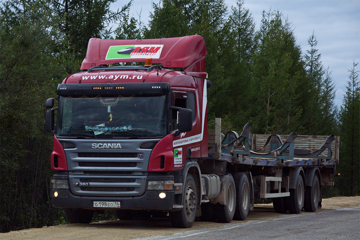 Саха (Якутия), № О 198 ЕО 14 — Scania ('2004) P380