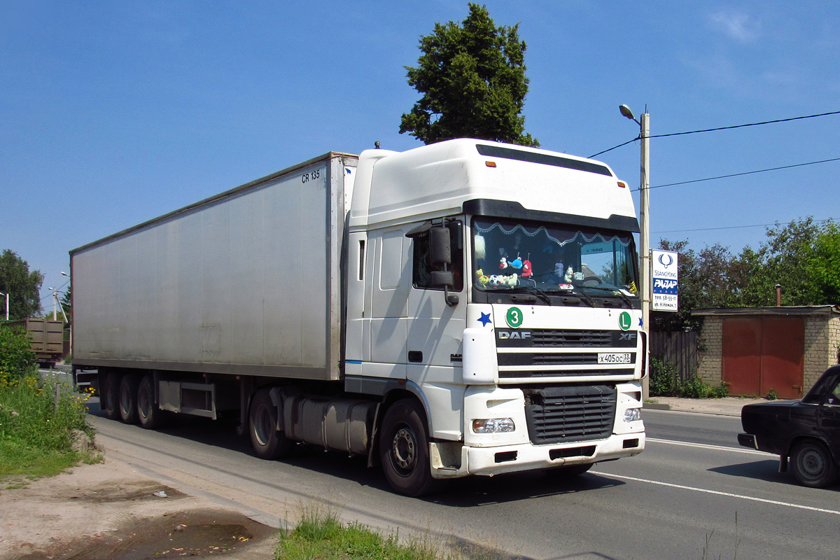 Владимирская область, № Х 405 ОС 33 — DAF XF95 FT