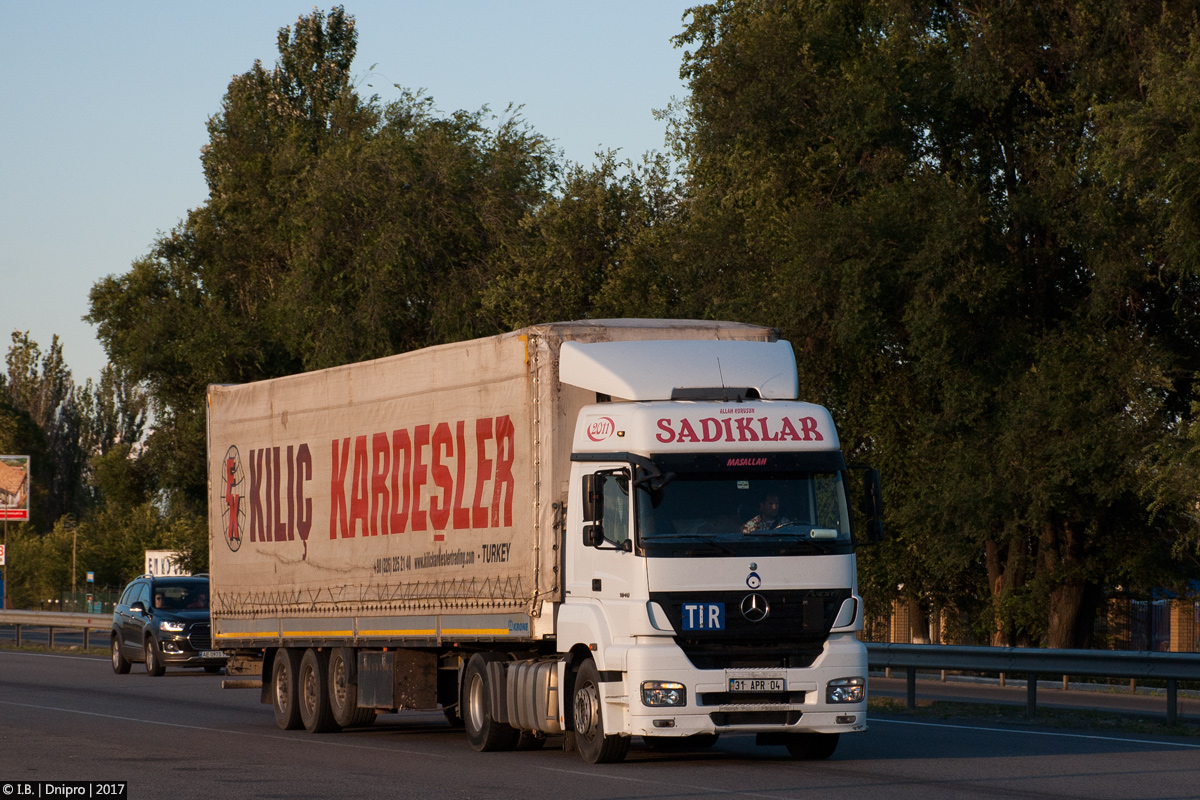 Турция, № 31 APR 04 — Mercedes-Benz Axor 1840