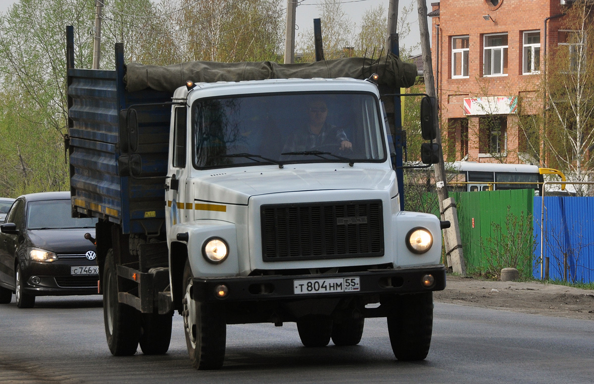 Омская область, № Т 804 НМ 55 — ГАЗ-3309