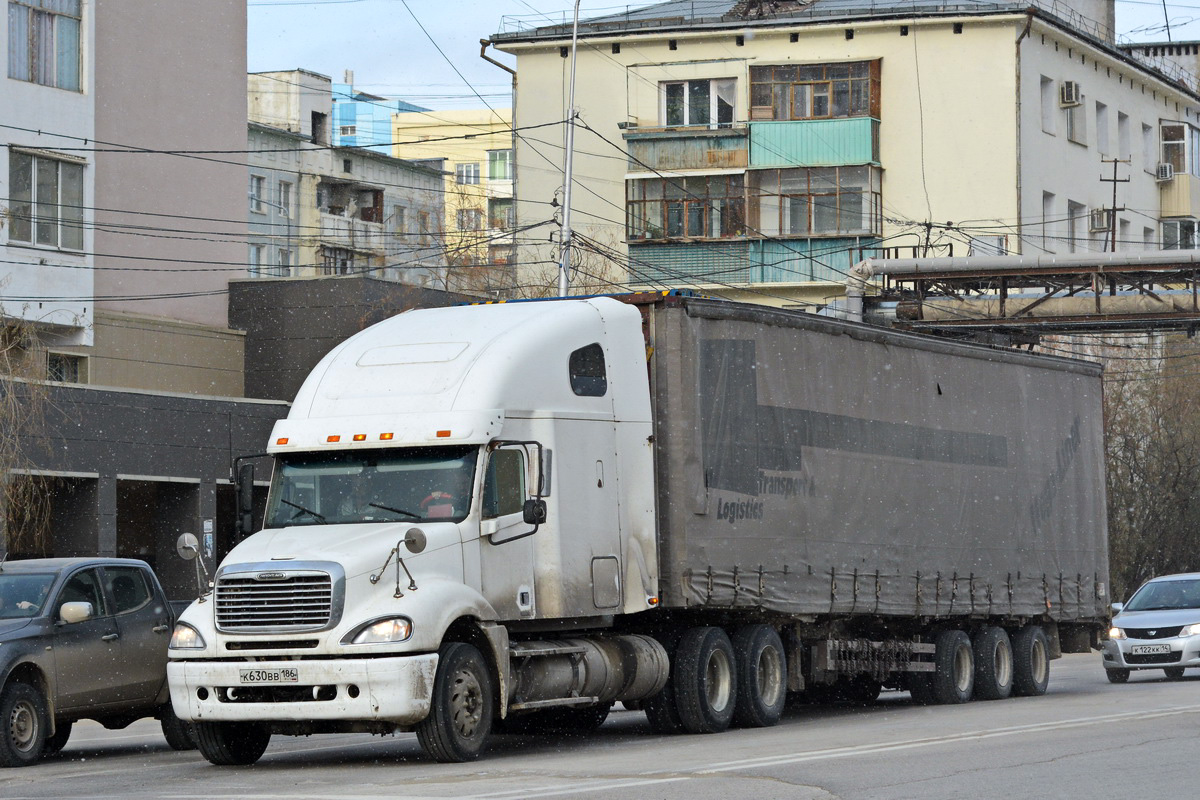 Ханты-Мансийский автоном.округ, № К 630 ВВ 186 — Freightliner Columbia