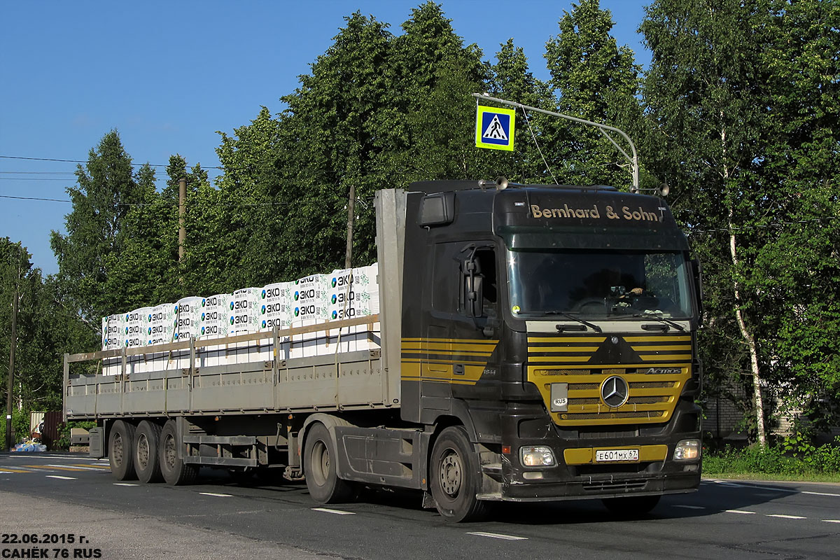 Смоленская область, № Е 601 МХ 67 — Mercedes-Benz Actros ('2003) 1844