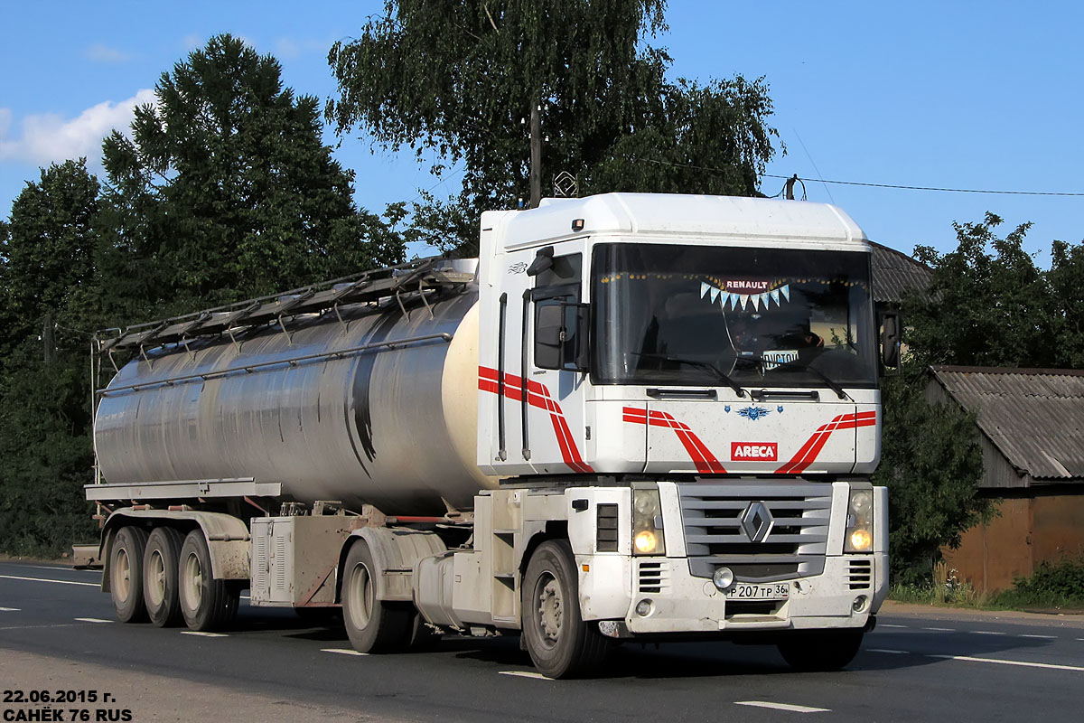 Воронежская область, № Р 207 ТР 36 — Renault Magnum E-Tech ('2001)