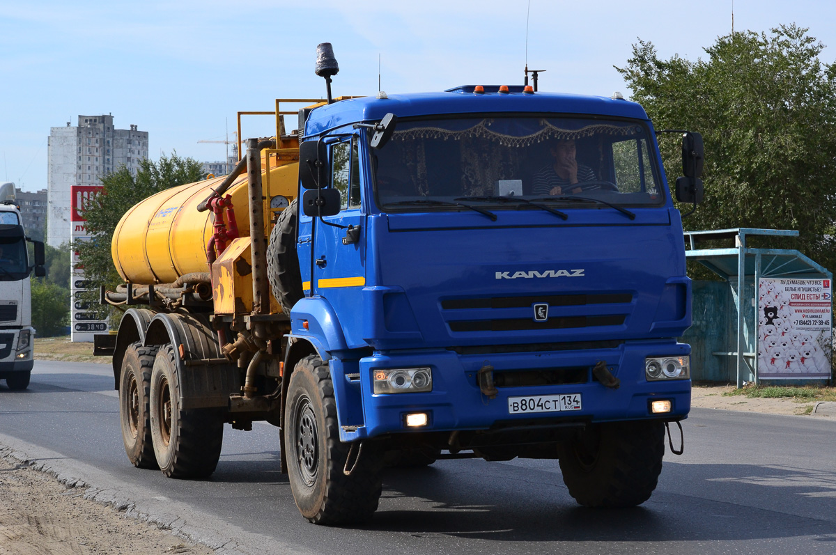 Волгоградская область, № В 804 СТ 134 — КамАЗ-43118-46