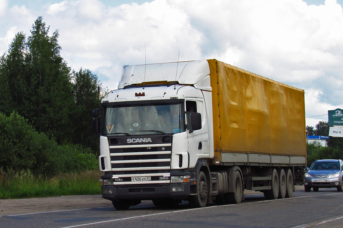 Ивановская область, № Т 462 ХМ 37 — Scania ('1996) R114L