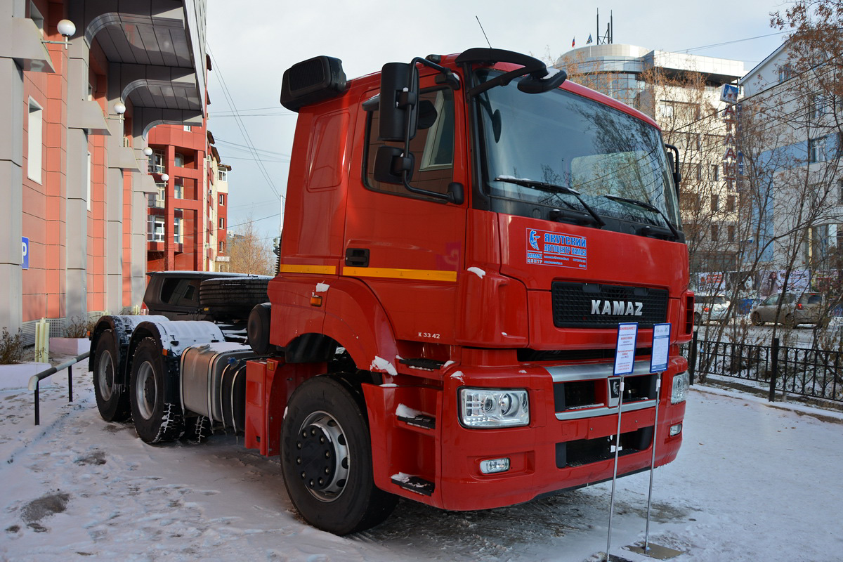 Саха (Якутия), № М 147 МВ 14 — КамАЗ-65806-T5(68)