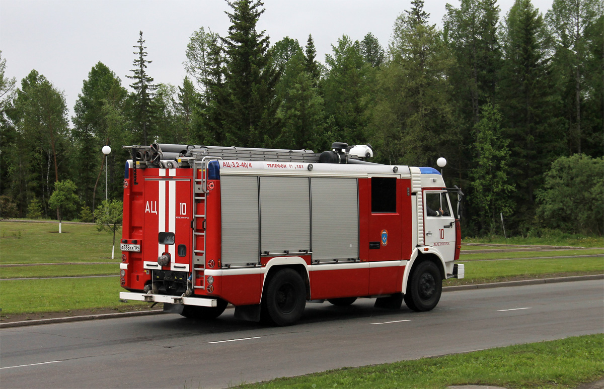 Красноярский край, № А 838 КК 124 — КамАЗ-43253-A3(96)