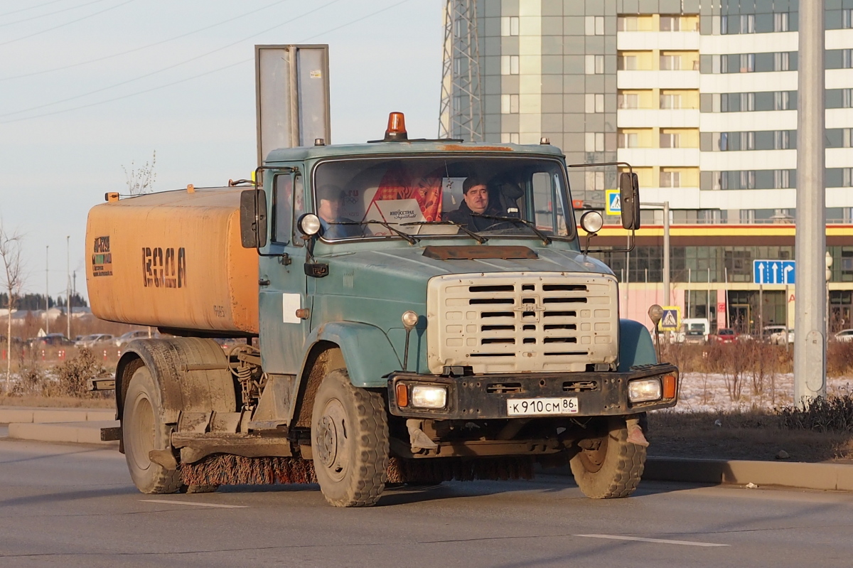 Ханты-Мансийский автоном.округ, № К 910 СМ 86 — ЗИЛ-433362