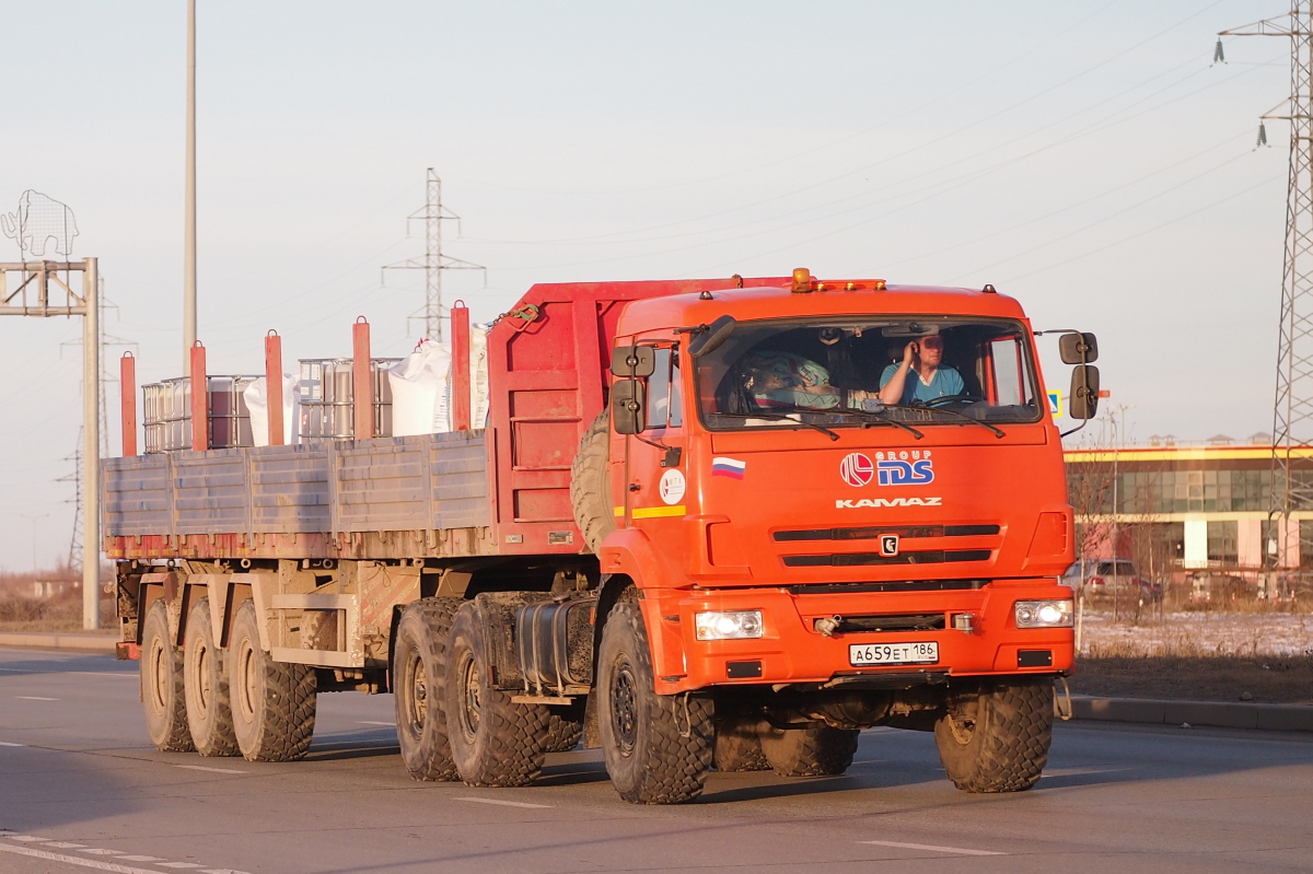 Ханты-Мансийский автоном.округ, № А 659 ЕТ 186 — КамАЗ-53504-46