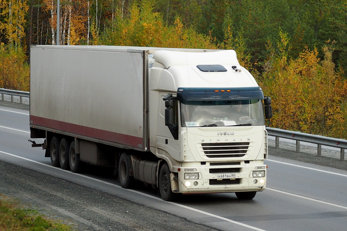 Ямало-Ненецкий автоном.округ, № Х 681 ВН 89 — IVECO Stralis ('2002) 450