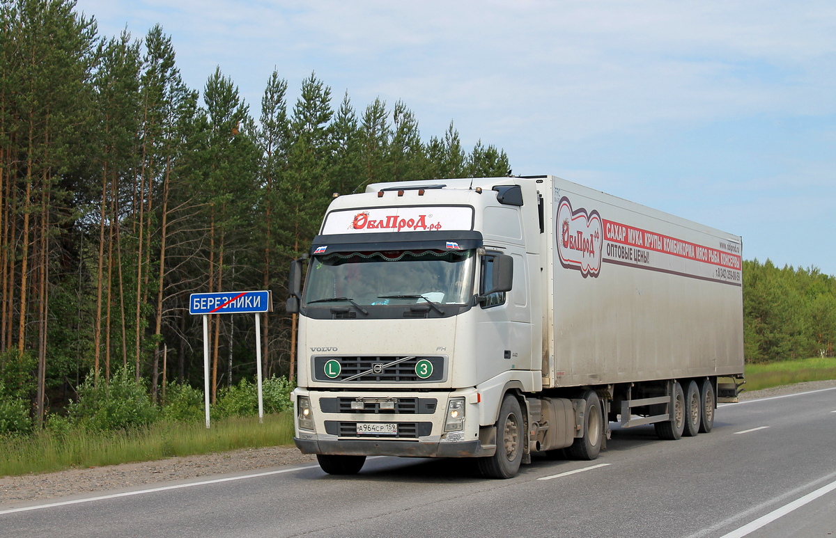 Пермский край, № А 964 СР 159 — Volvo ('2002) FH12.440