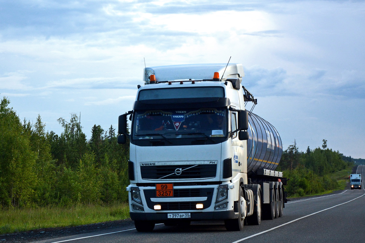 Омская область, № Т 397 ВР 55 — Volvo ('2008) FH.460