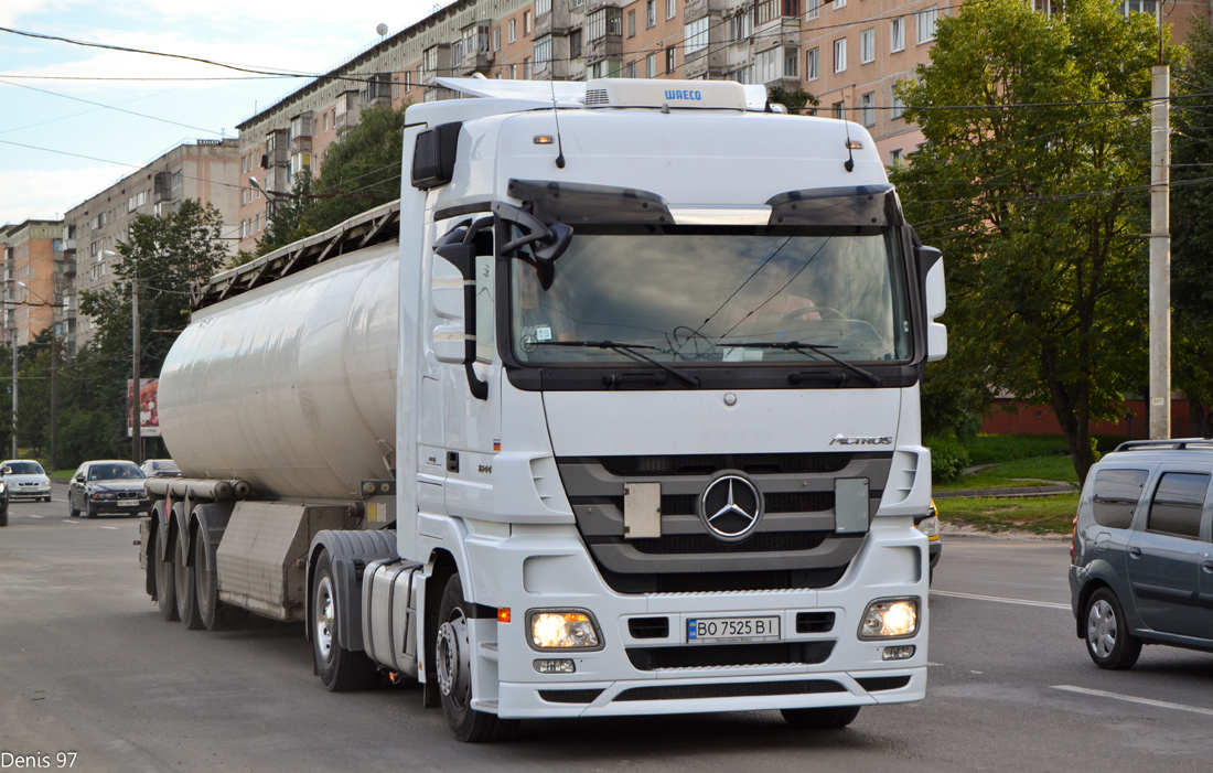 Тернопольская область, № ВО 7525 ВІ — Mercedes-Benz Actros ('2009) 1844