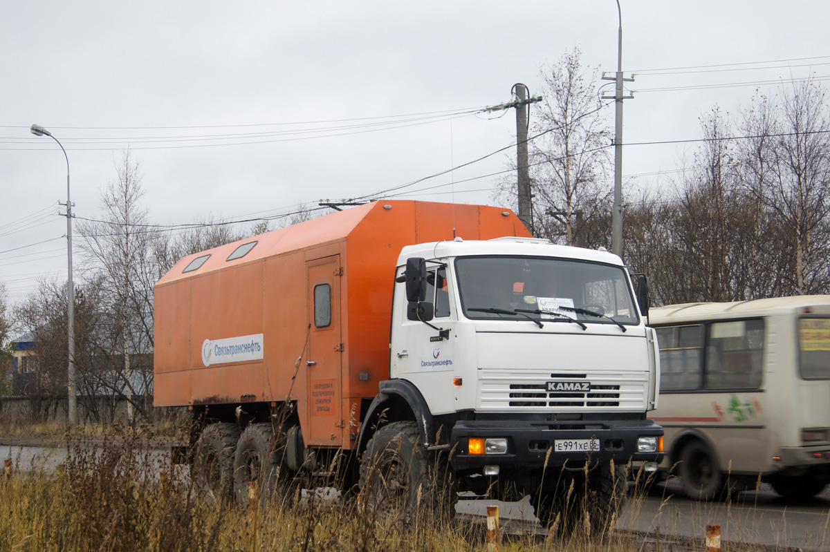 Ханты-Мансийский автоном.округ, № Е 991 ХЕ 86 — КамАЗ-43114-15 [43114R]