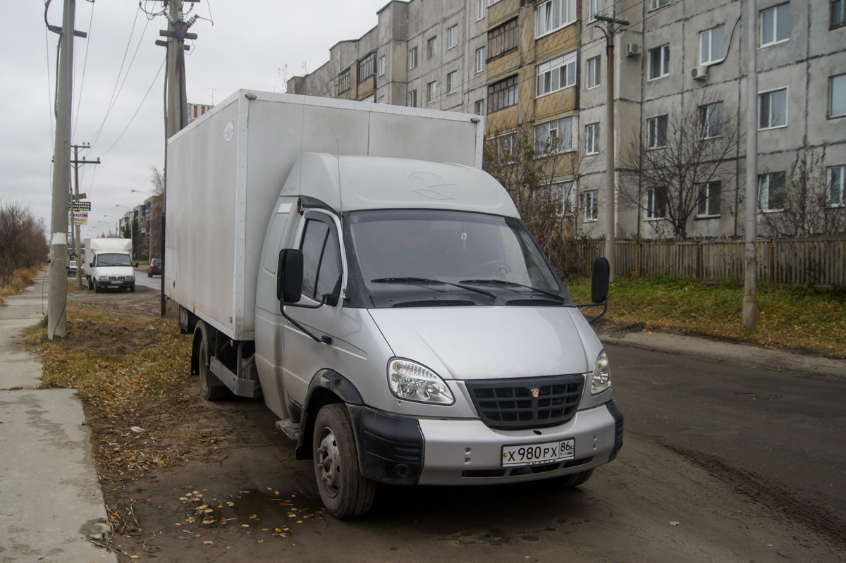 Ханты-Мансийский автоном.округ, № Х 980 РХ 86 — ГАЗ-33104 "Валдай"