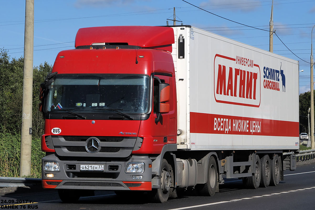 Ивановская область, № А 621 ЕН 37 — Mercedes-Benz Actros ('2009) 1841