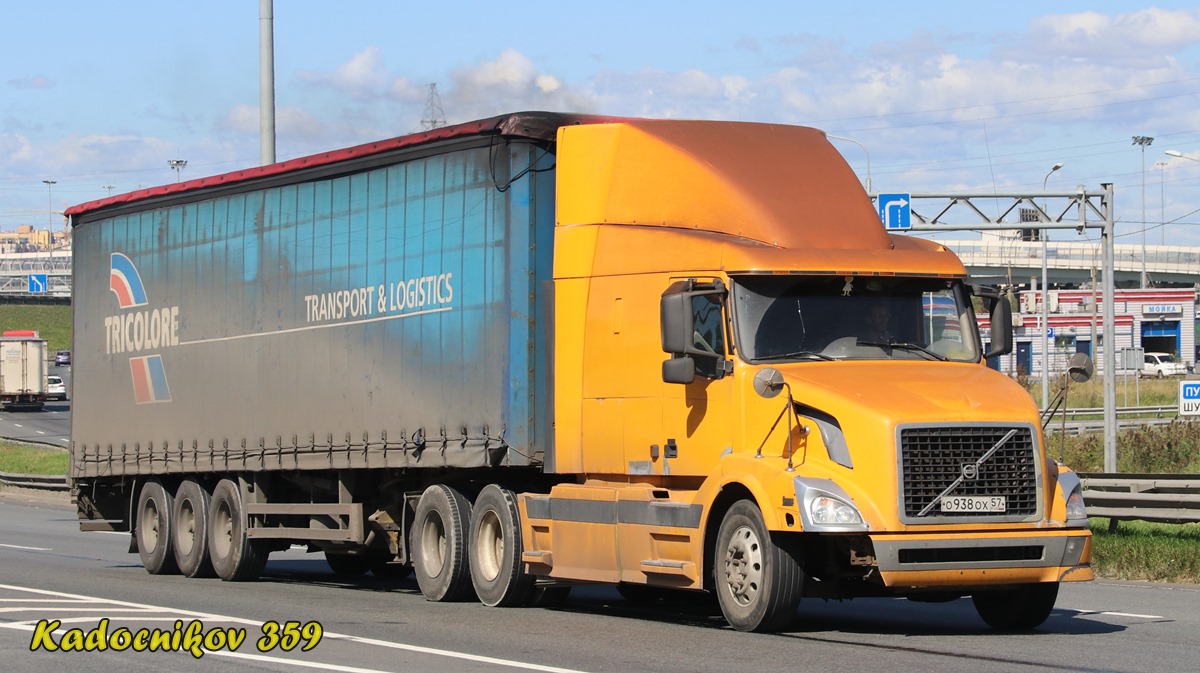 Орловская область, № О 938 ОХ 57 — Volvo VNL630