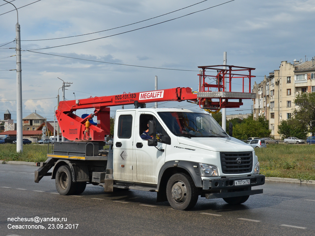 Севастополь, № А 707 ОК 92 — ГАЗ-C42R33